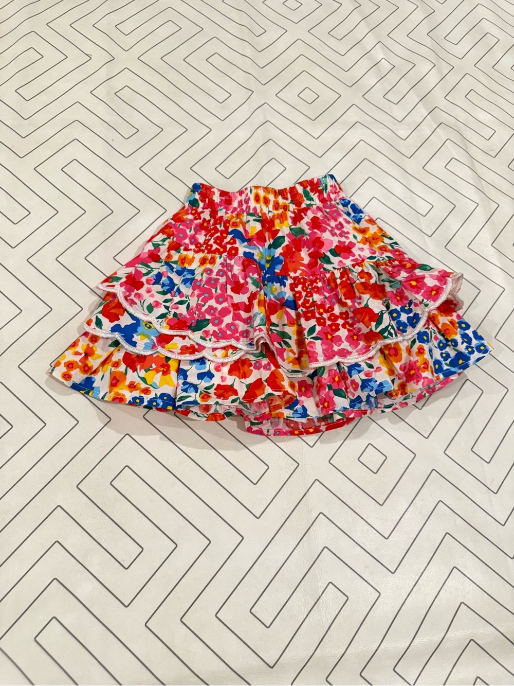 Buddy Love Floral Tiered Skirt
